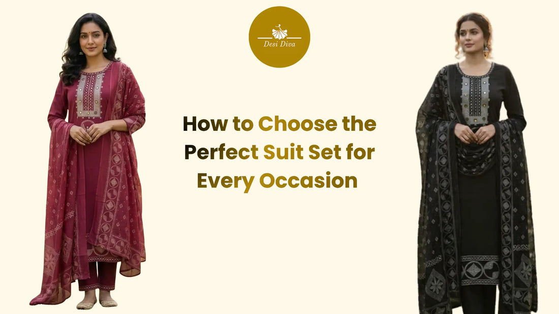 How to Choose the Perfect Suit Set for Every Occasion