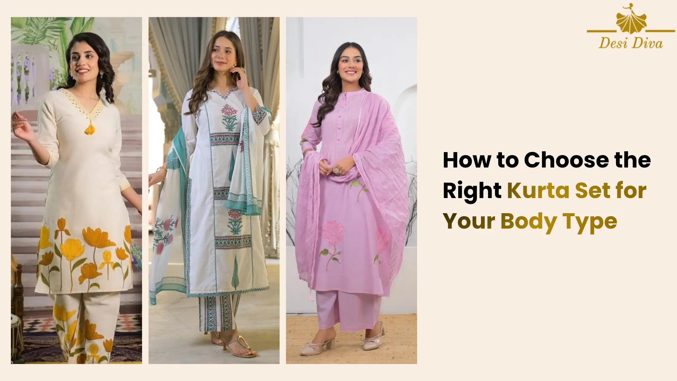 How to Choose the Right Kurta Set for Your Body Type