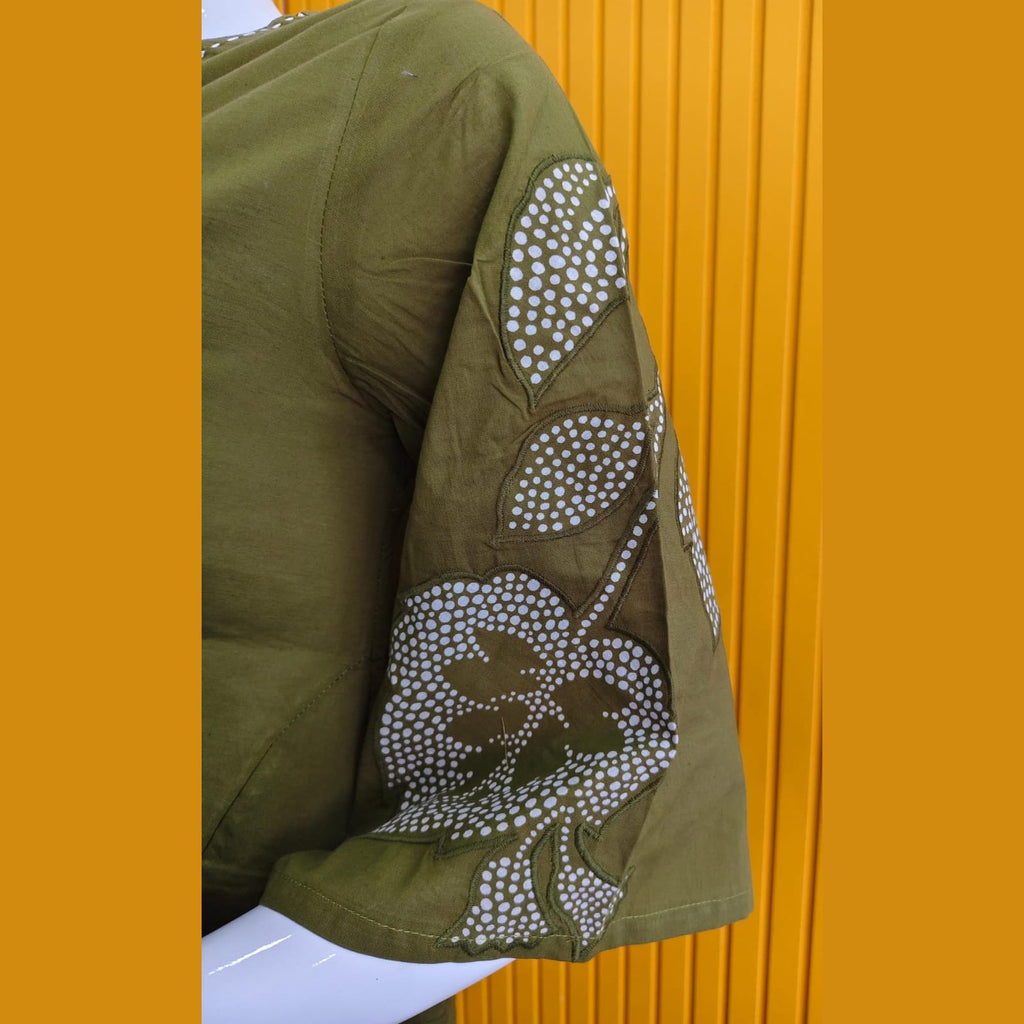 Pure Cotton Full Set with Aplique work