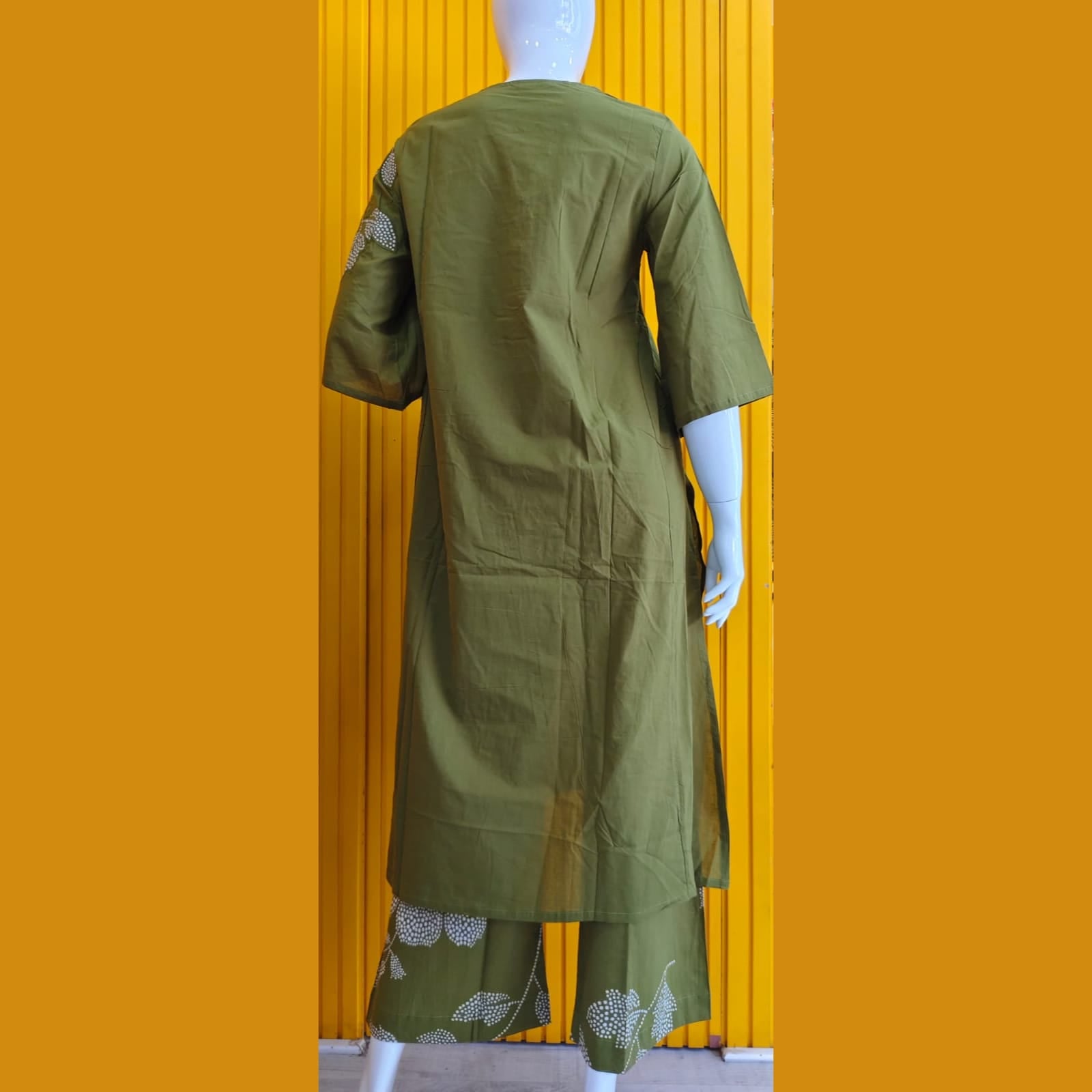 Pure Cotton Full Set with Aplique work