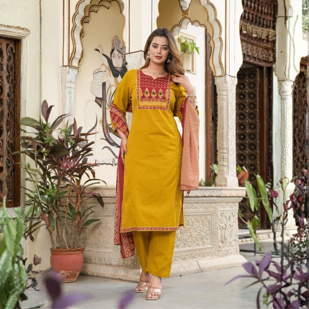 Full Set Straight fit Maroon