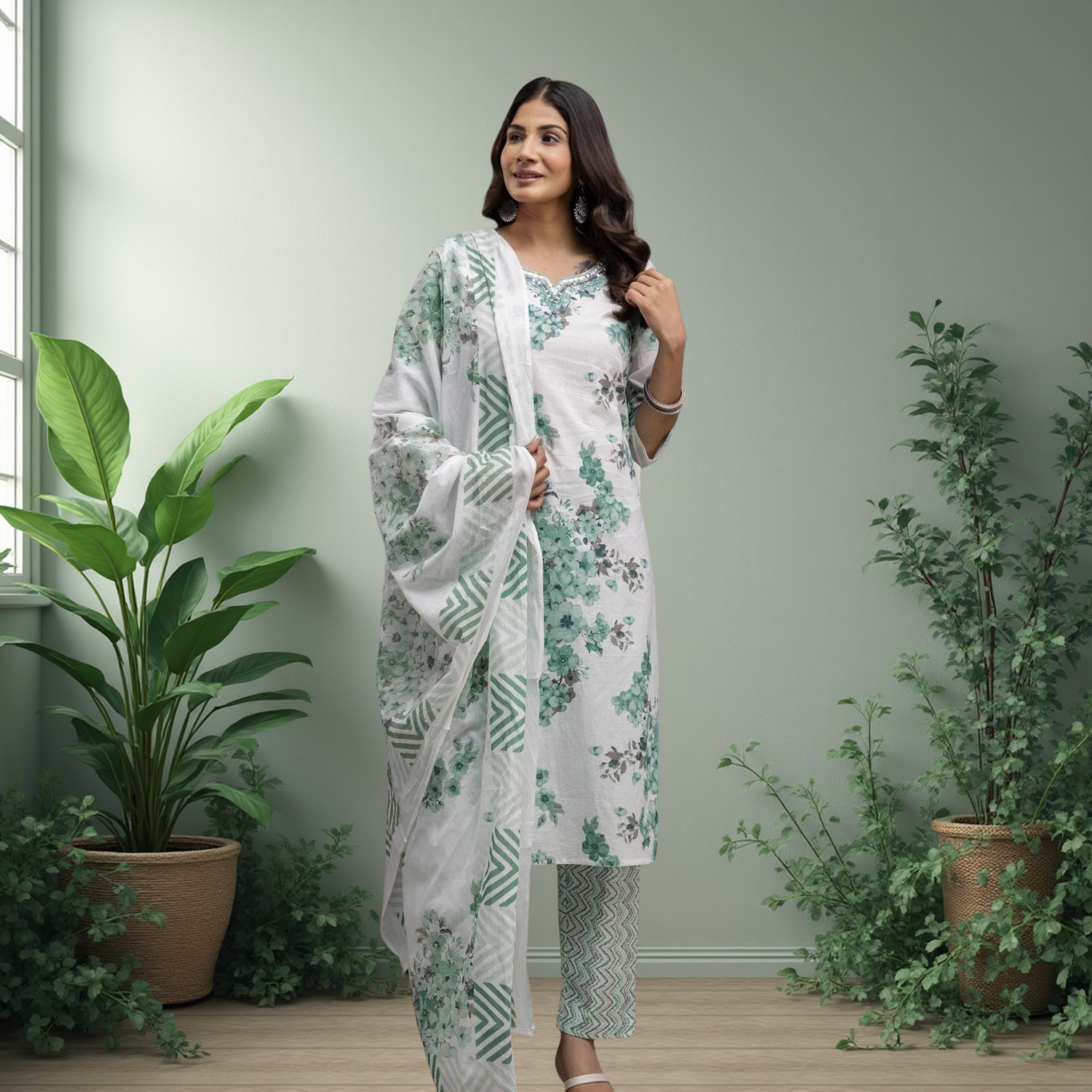 Full Set Straight fit White