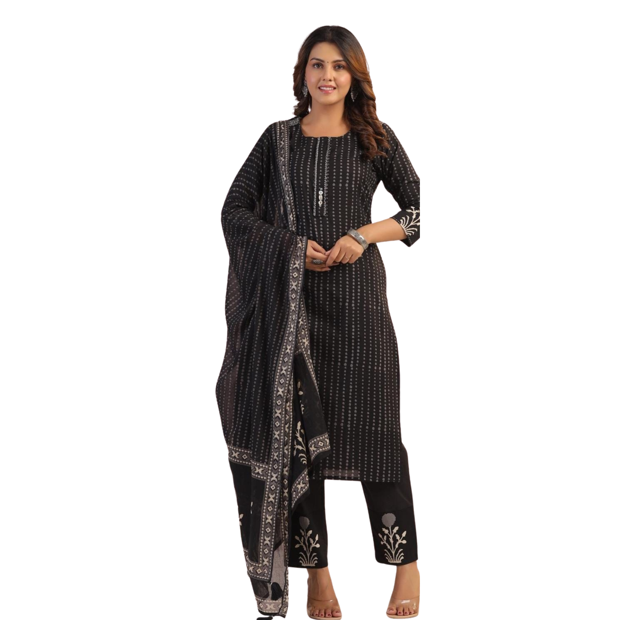 Full Set Straight fit Black