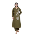 Kurti Pant A line Green