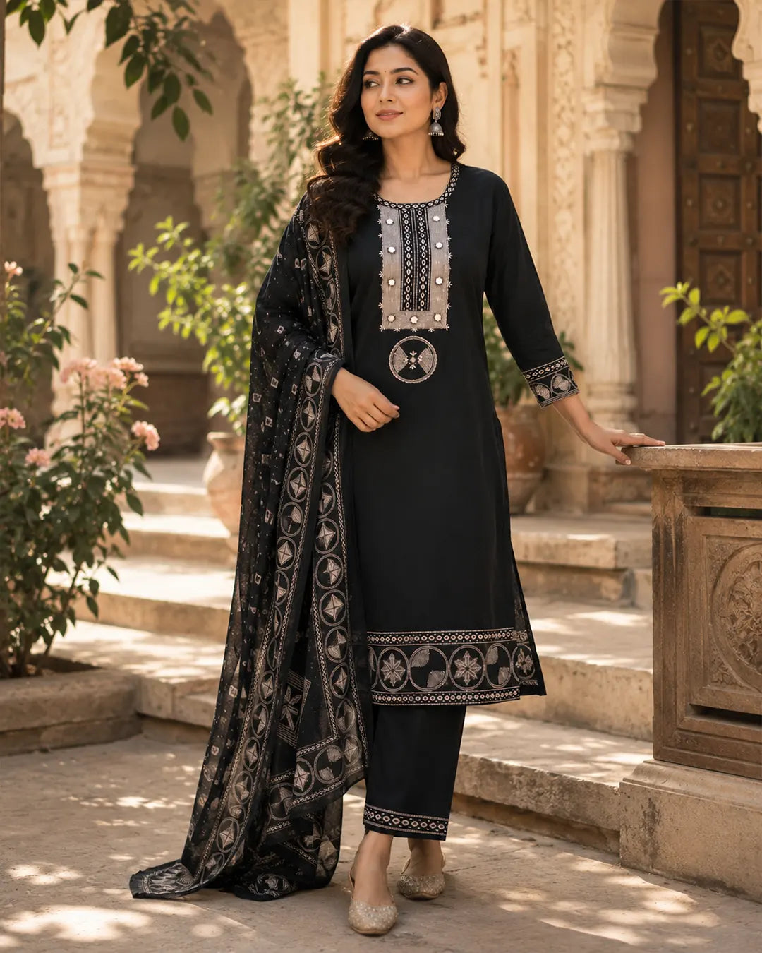 Cotton 3 Pc Set (Plus Size)