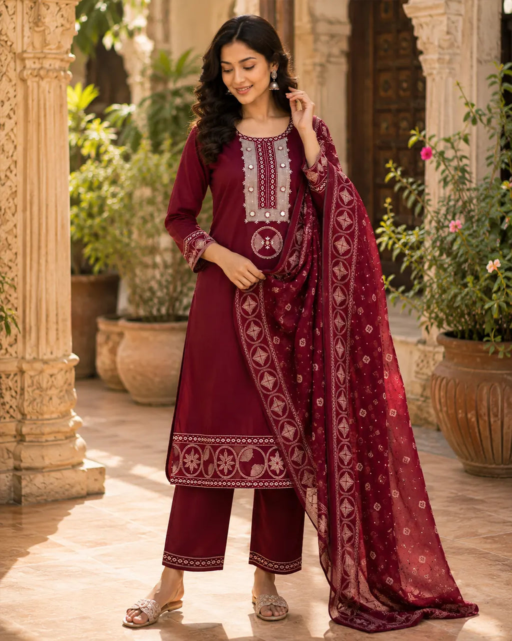 Cotton 3 Pc Set (Plus Size)