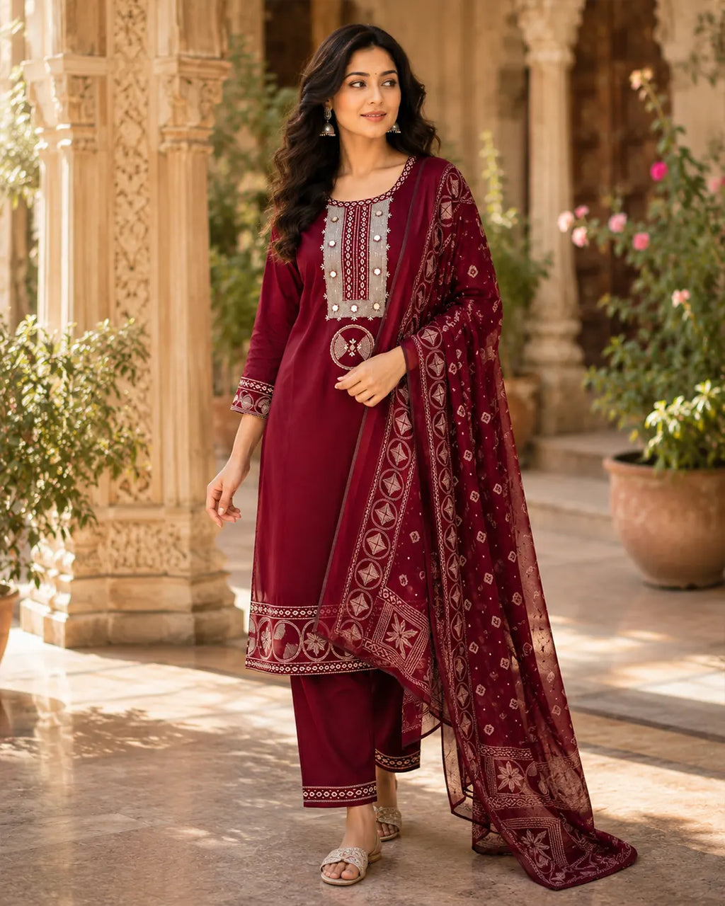 Cotton 3 Pc Set (Plus Size)