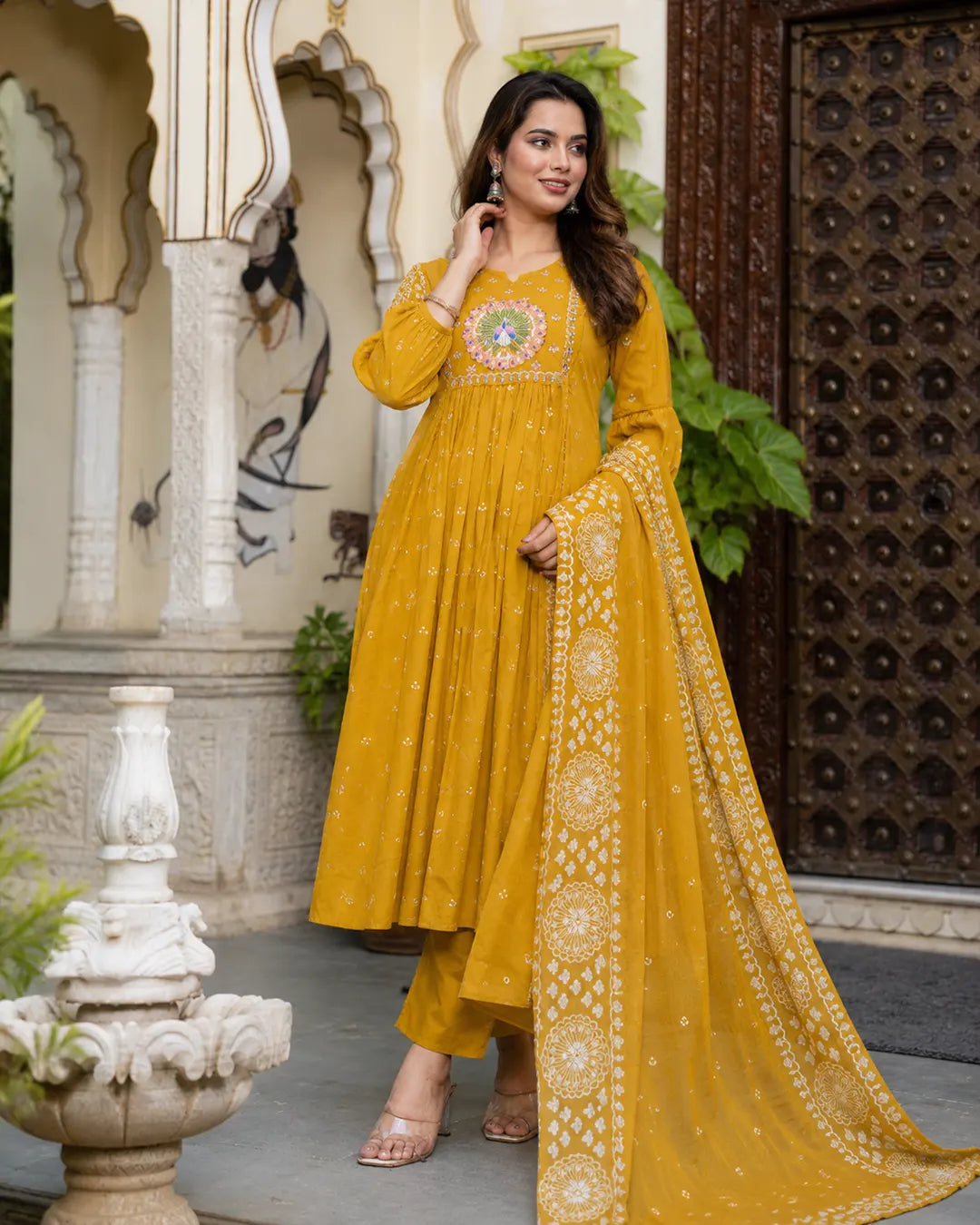 Full Set Straight fit Mustard