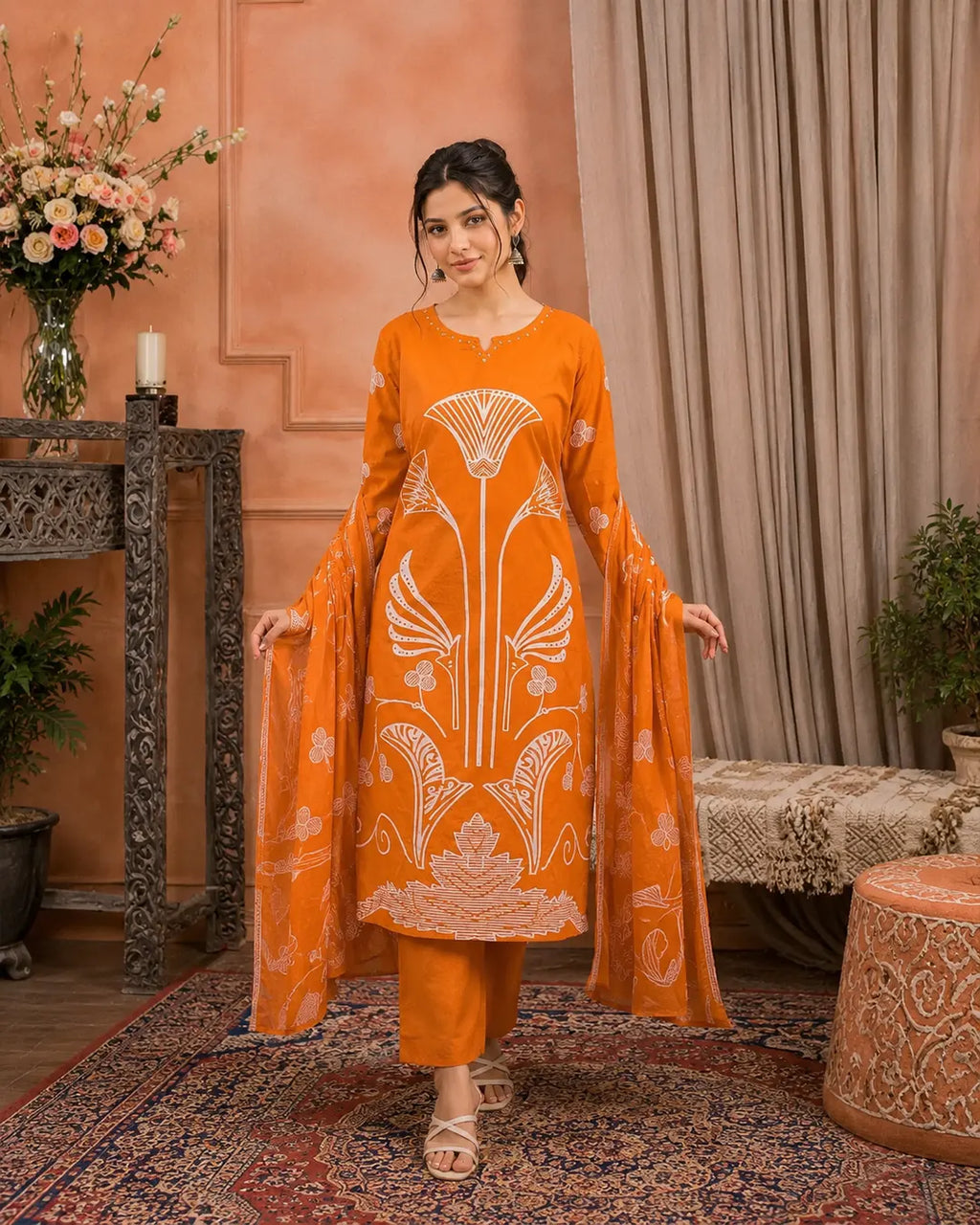 Full Set Straight fit Orange