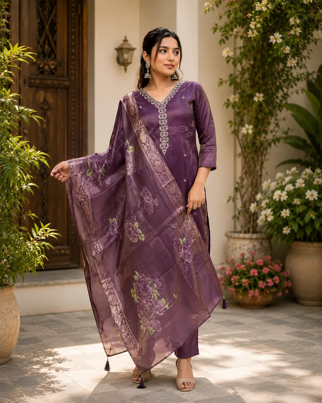 Full Set Straight fit Purple