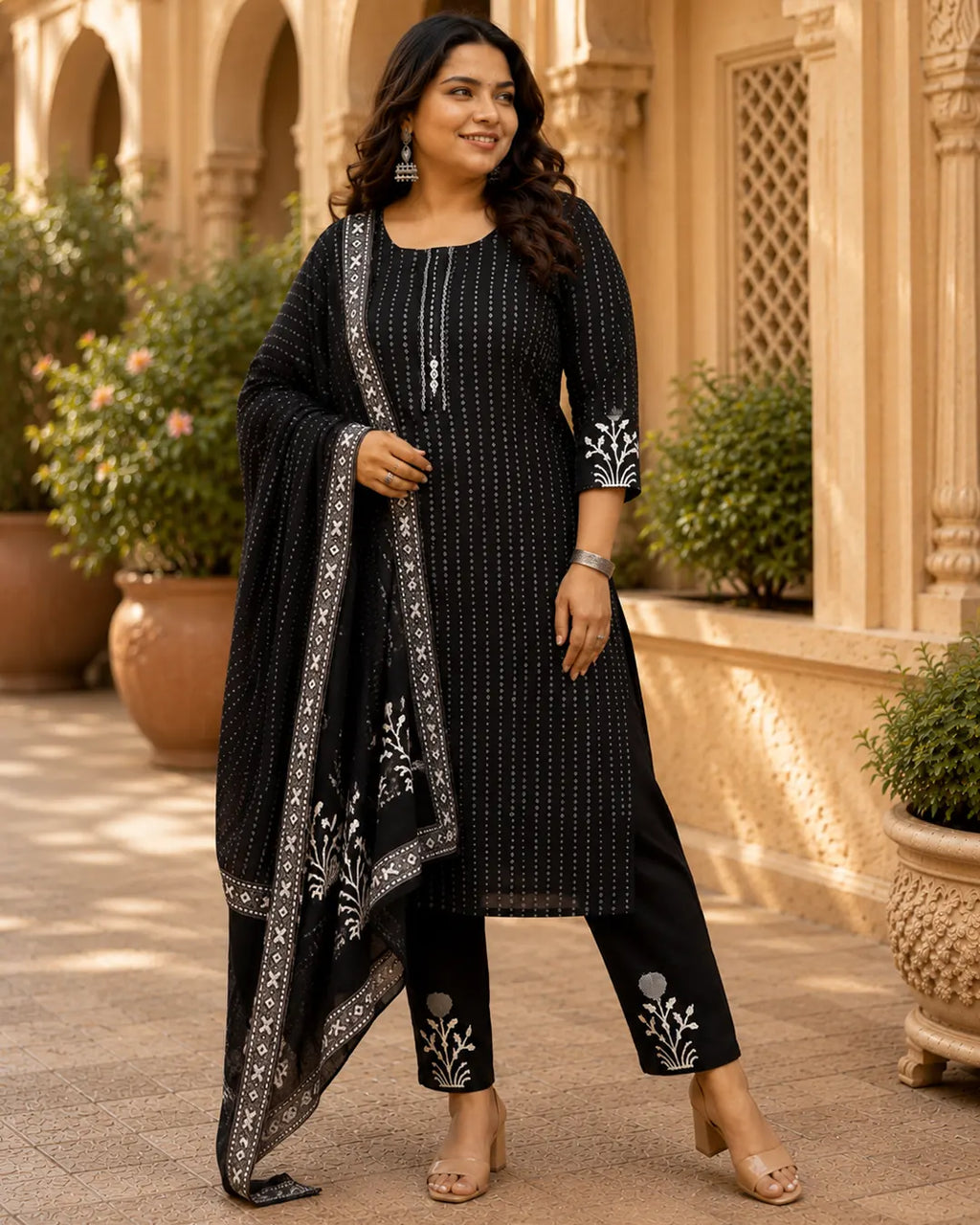 Full Set Straight fit Black