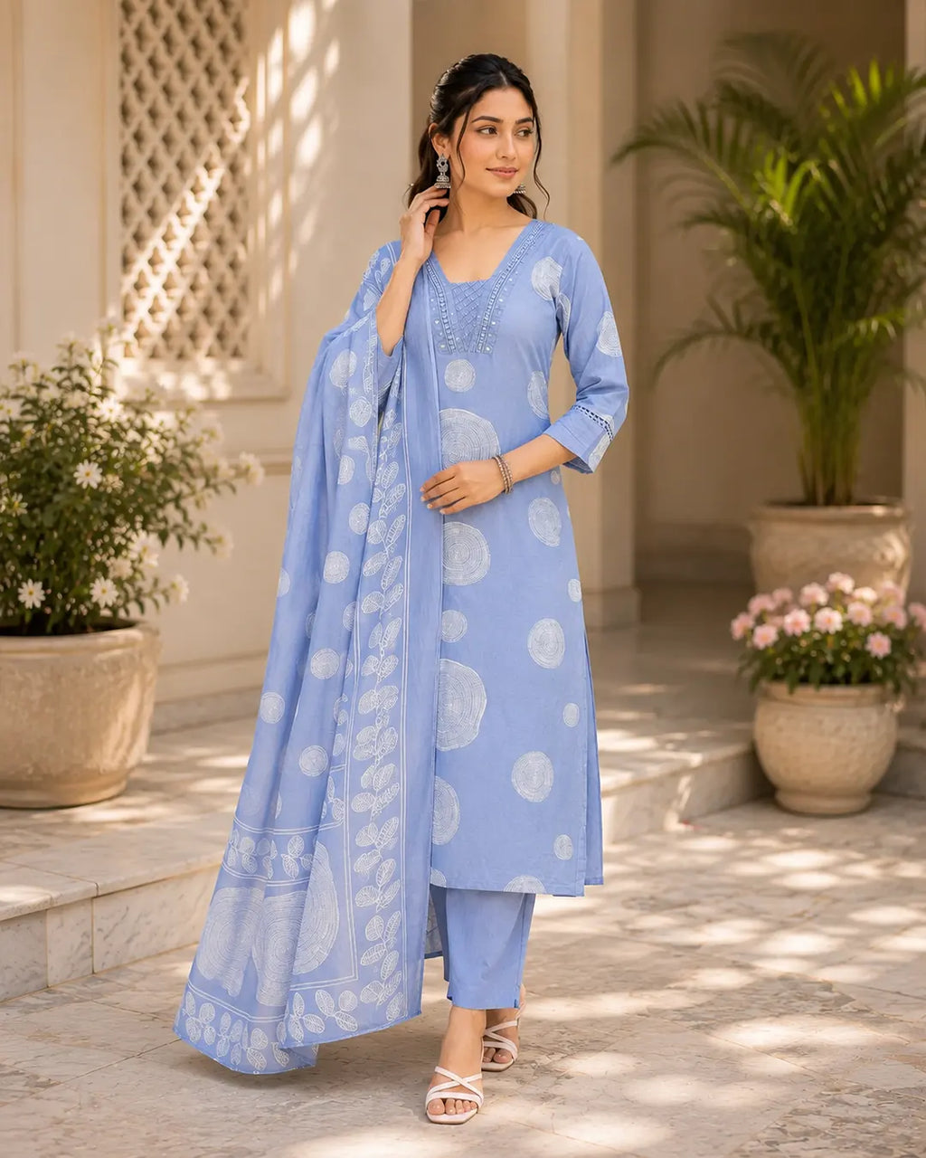Full Set Straight fit Blue