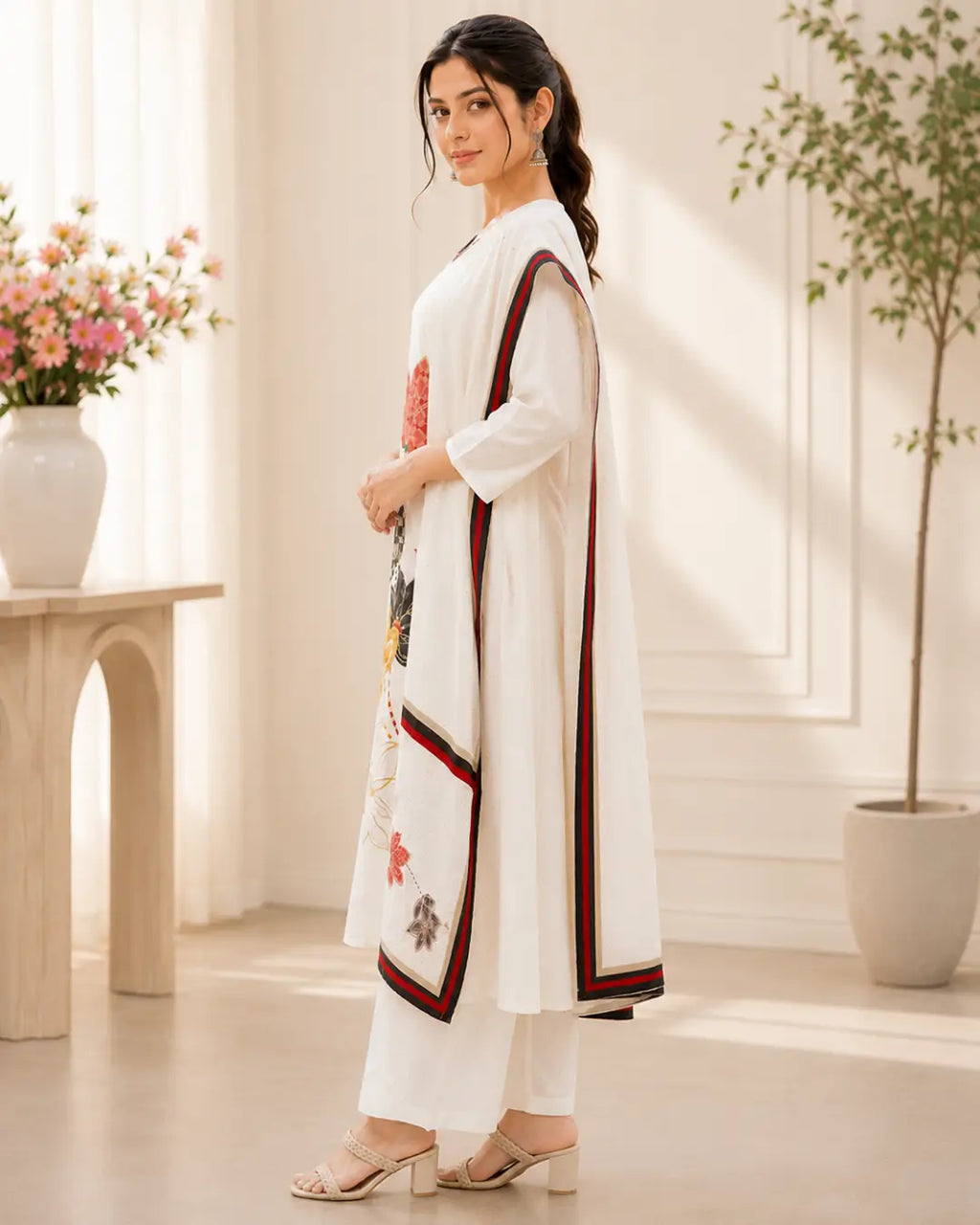 Muslin 3 pc set