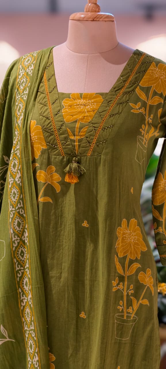 Pure Cotton 3 pc Set