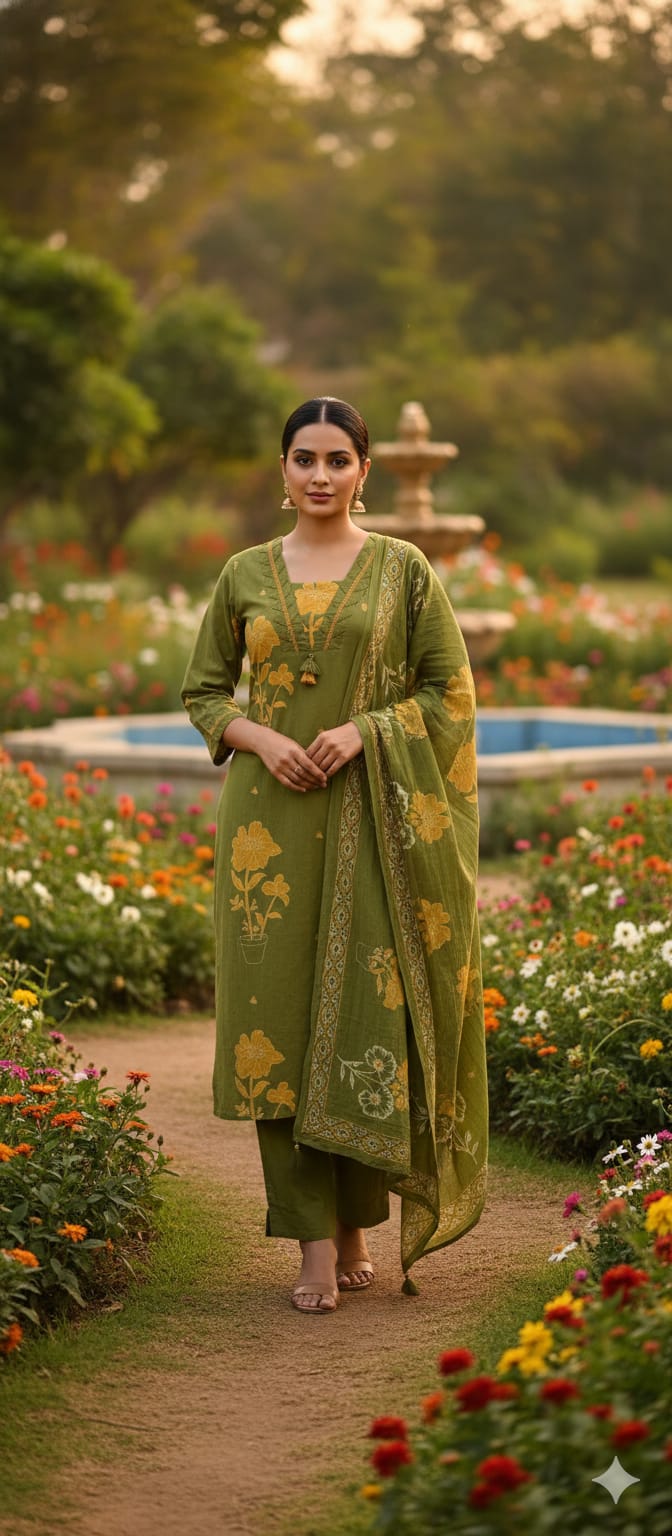 Pure Cotton 3 pc Set