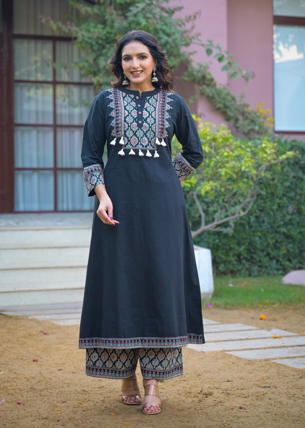 Pure Cotton 3 pc Set (A-line)