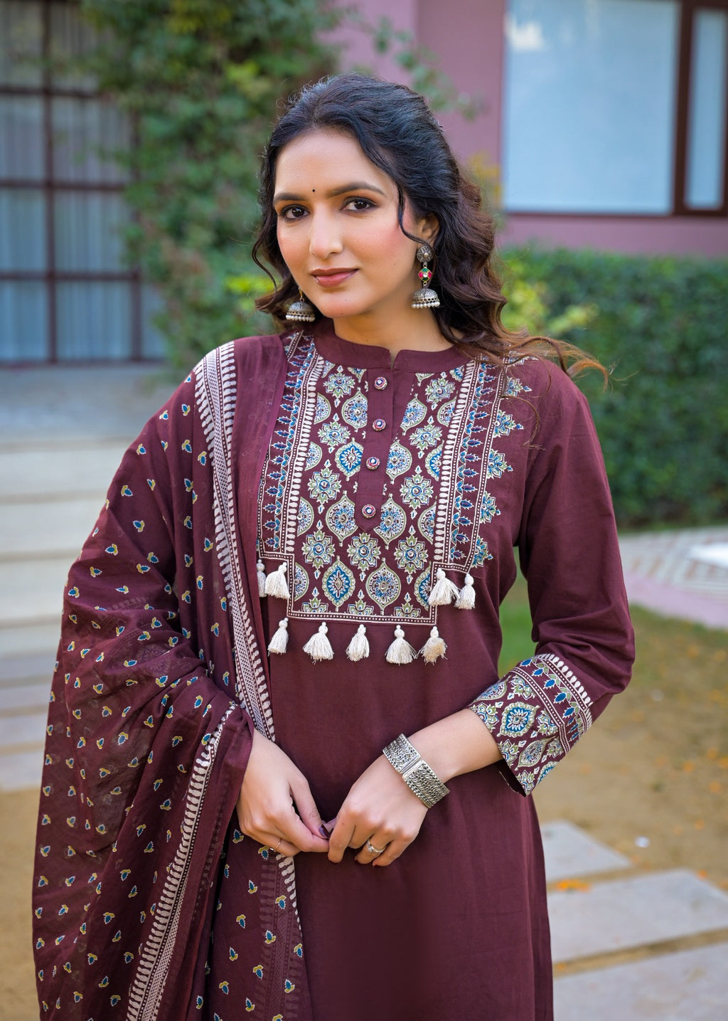 Pure Cotton 3 pc Set (A-line)