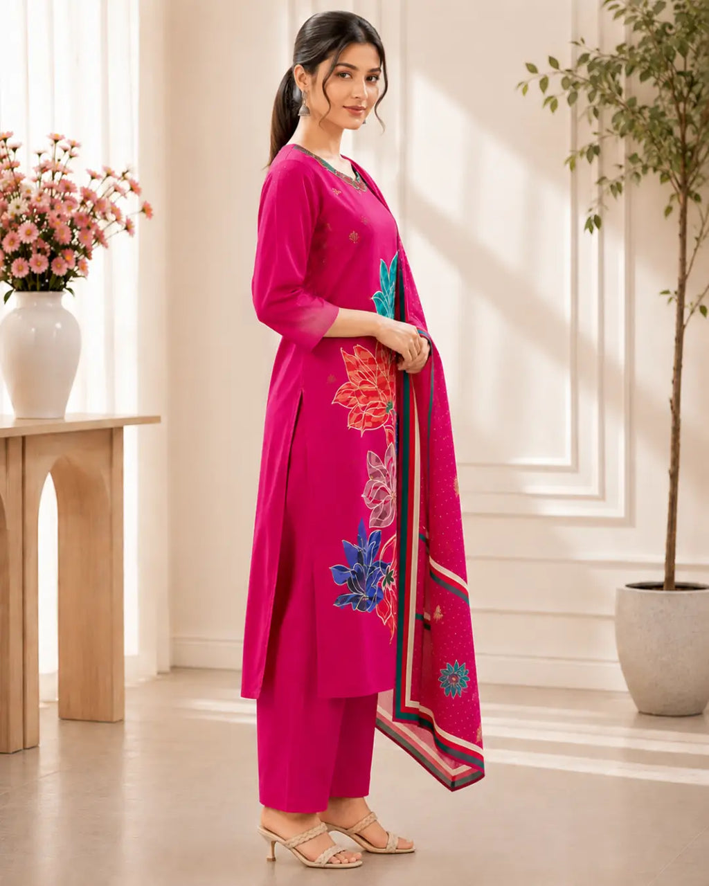Muslin 3 pc set