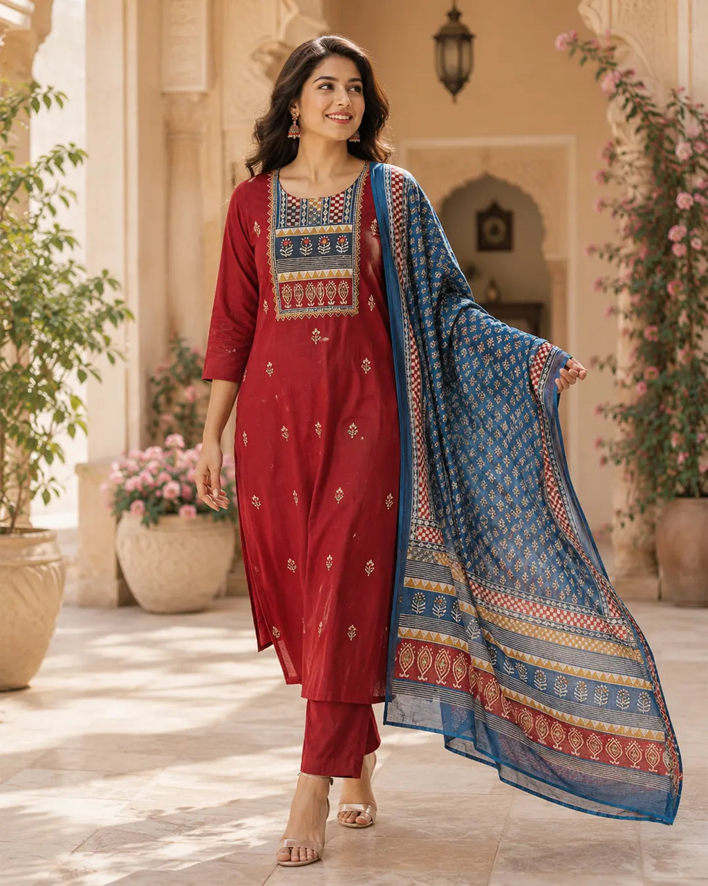 Pure Cotton 3 Pc Set