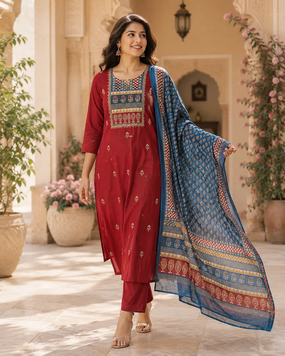 Pure Cotton 3 Pc Set