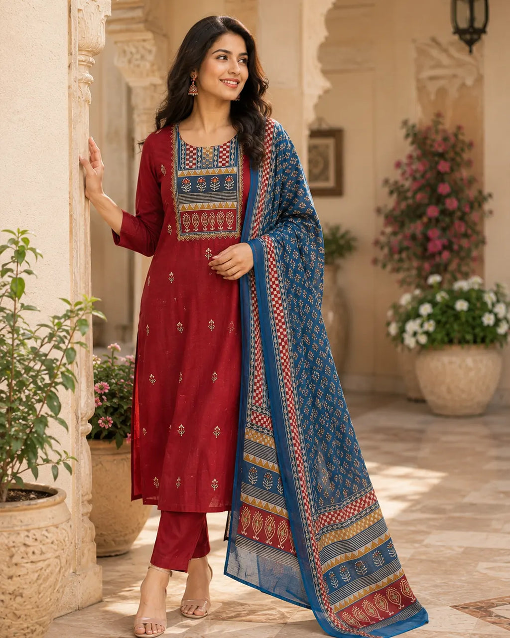 Pure Cotton 3 Pc Set