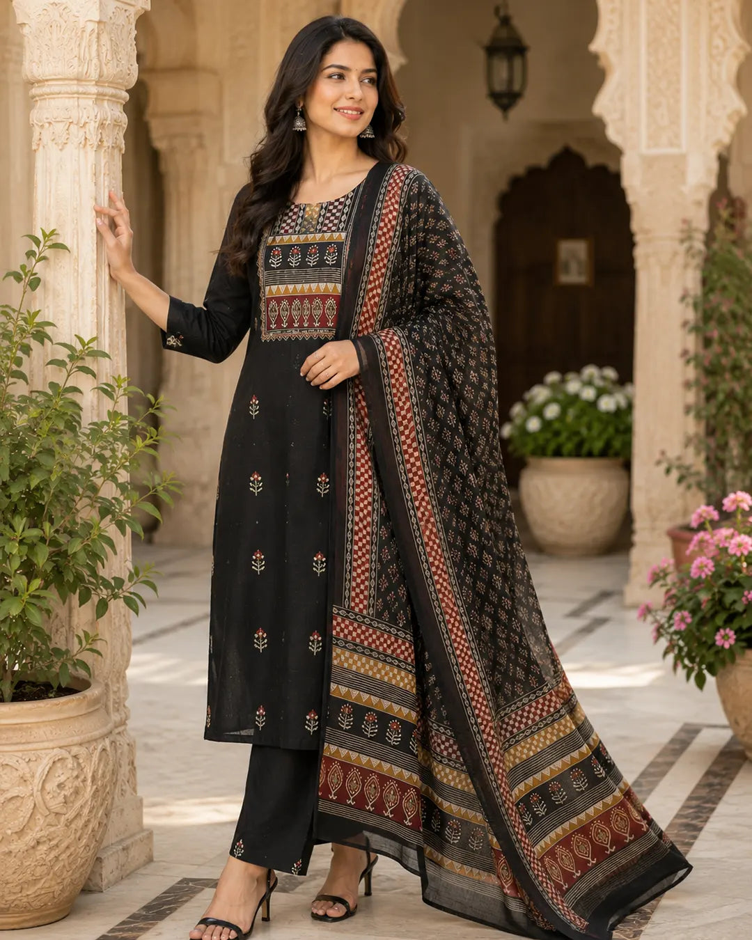 Pure Cotton 3 Pc Set