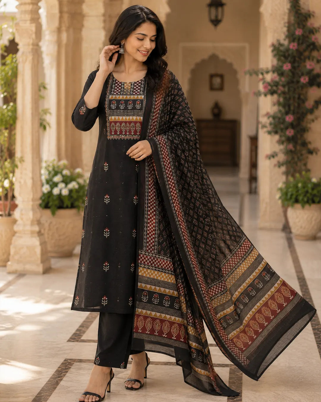 Pure Cotton 3 Pc Set