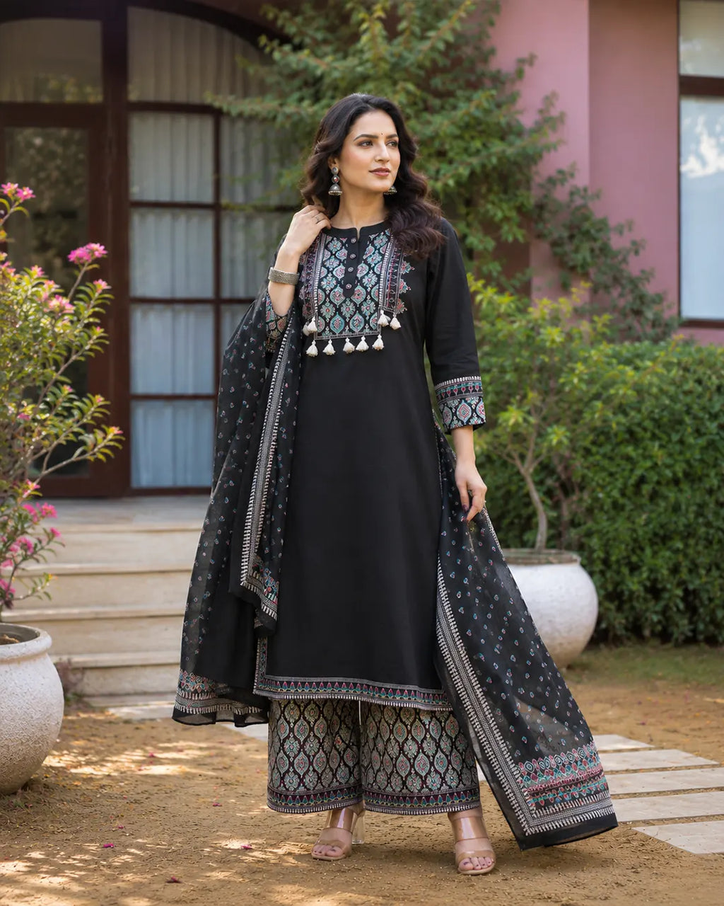 Pure Cotton 3 pc Set (A-line)