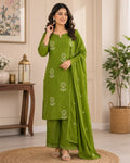 Pure Cotton 3 pc Set (Plus Size)