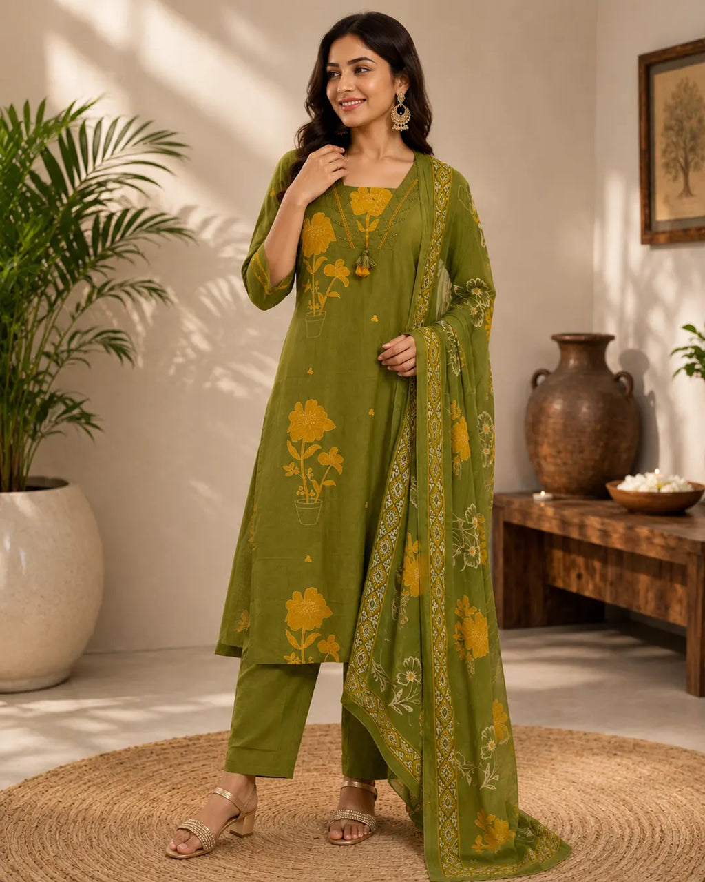 Pure Cotton 3 pc Set