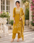 Pure Crepe Full Set with Mirror work
