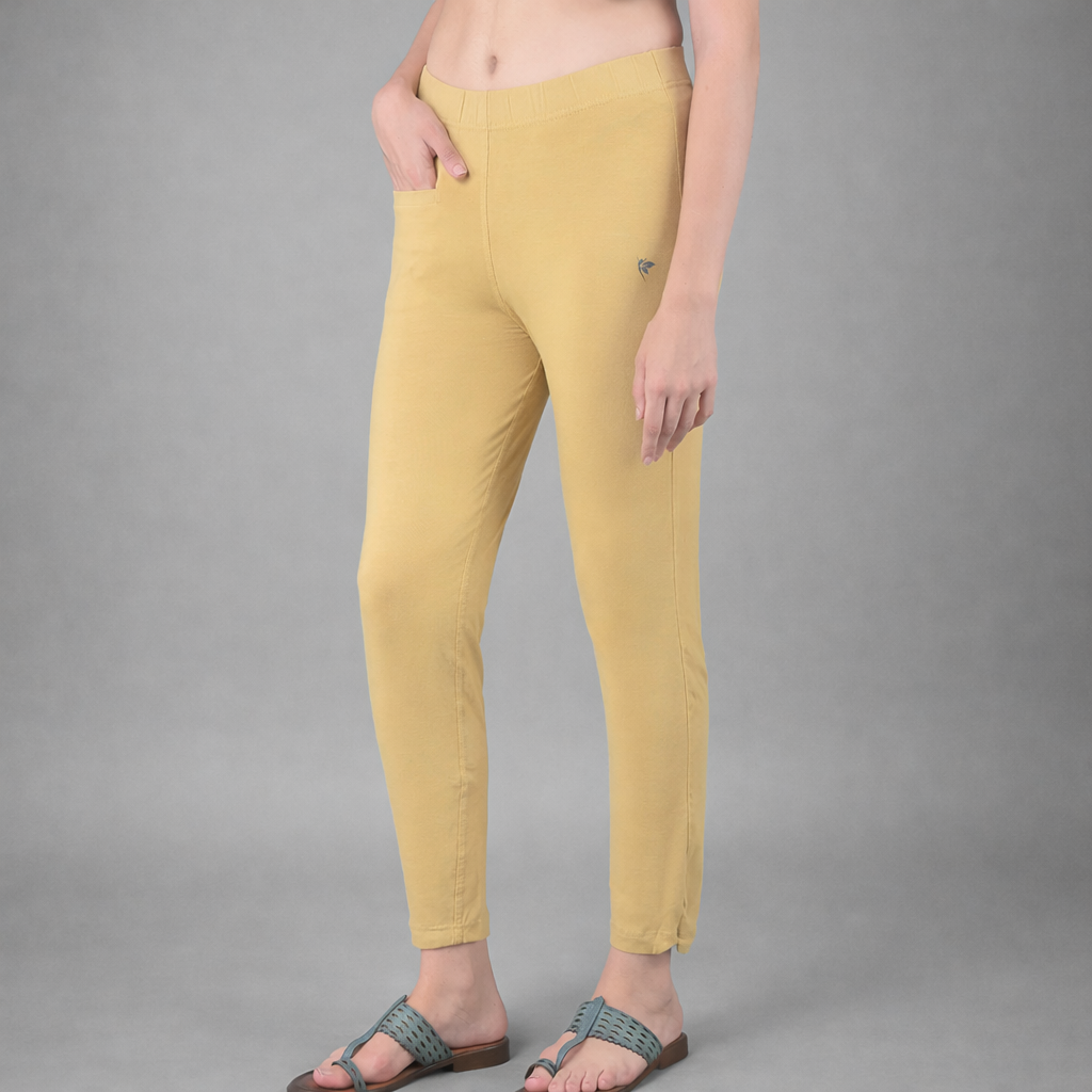 Comfort Lady Pant Style Leggings - Free size