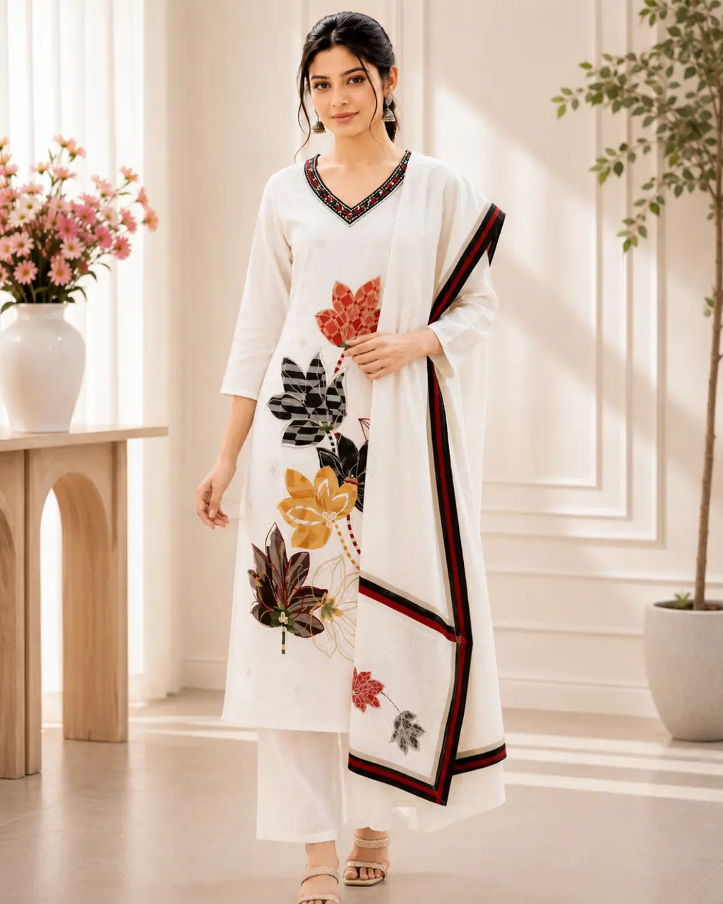 Muslin 3 pc set
