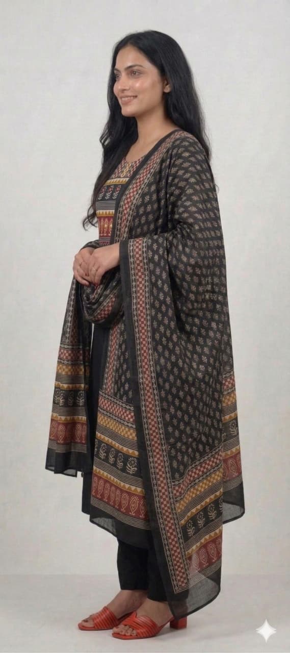 Pure Cotton 3 Pc Set