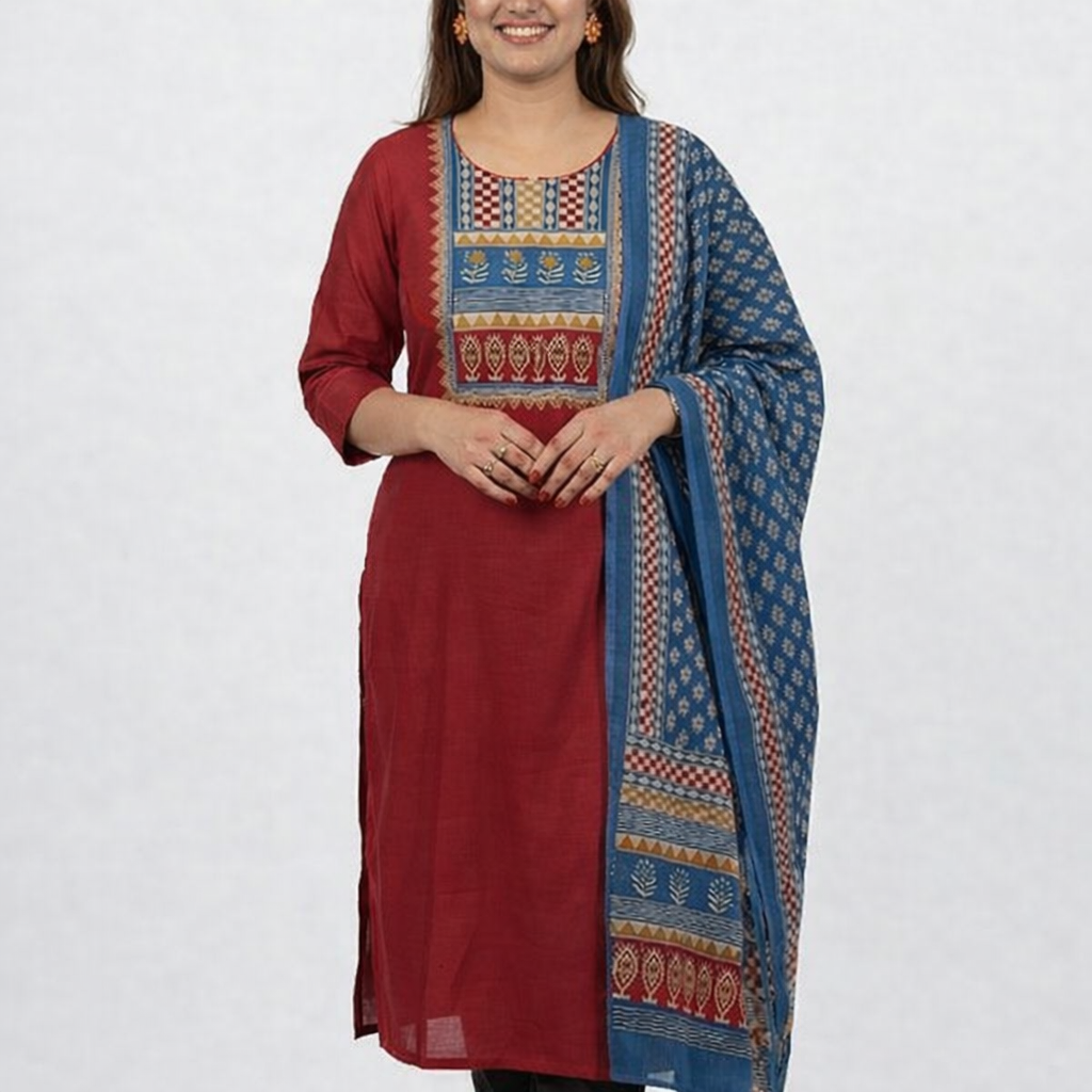 Pure Cotton 3 Pc Set