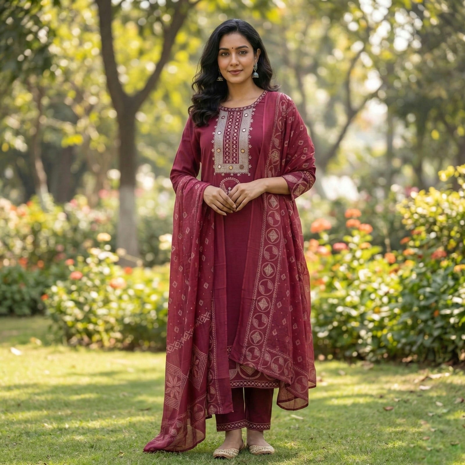 Cotton 3 Pc Set (Plus Size)