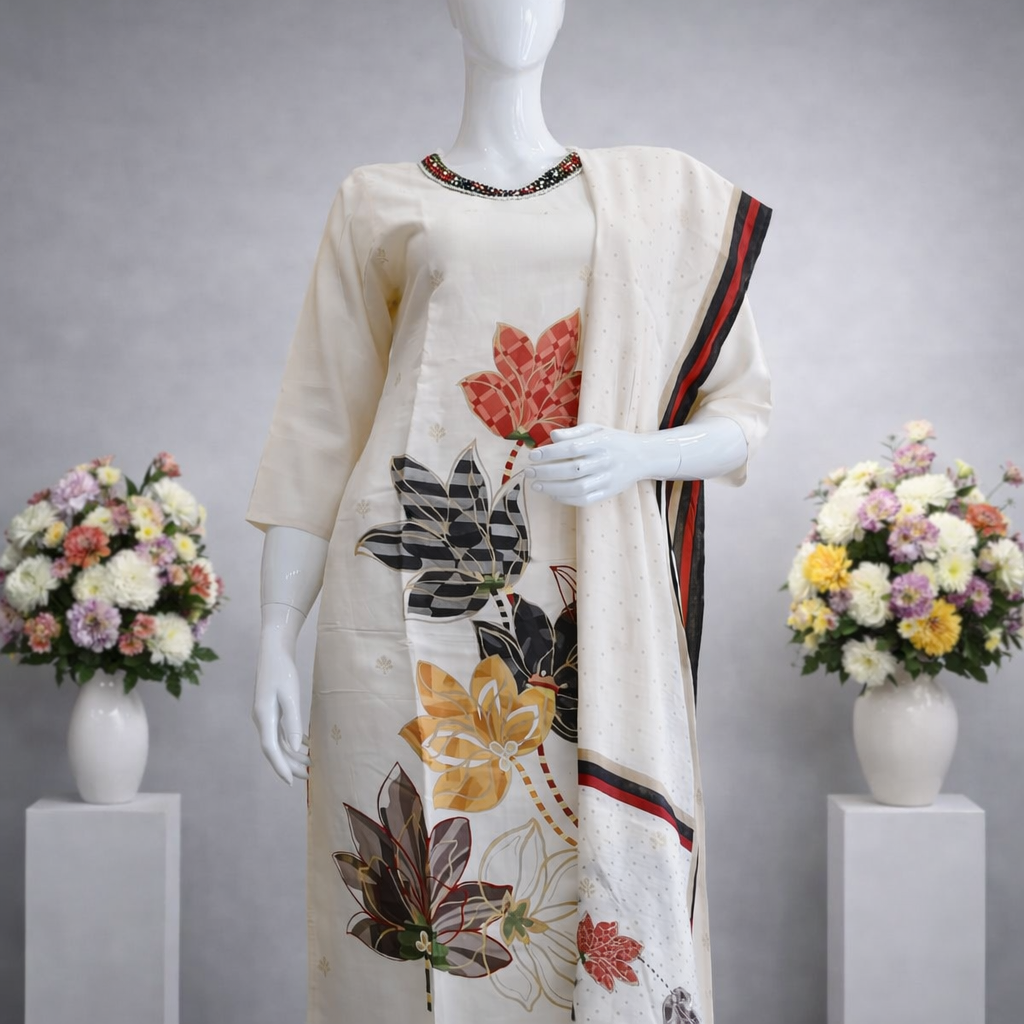 Muslin 3 pc set