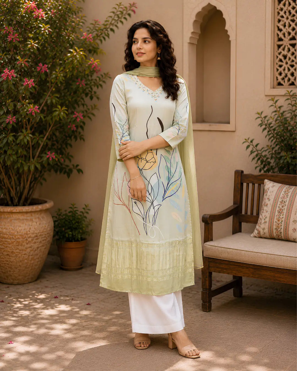 Full Set Straight fit Green